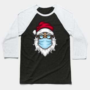 Santa Claus in Quarantine Baseball T-Shirt